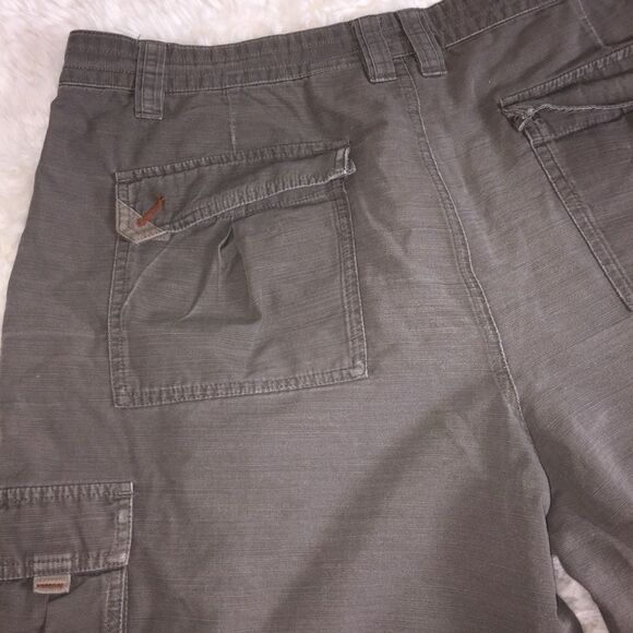 Columbia Cargo Shorts Sz 36 W 11 L Cotton Hiking Outdoors - Picture 10 of 14